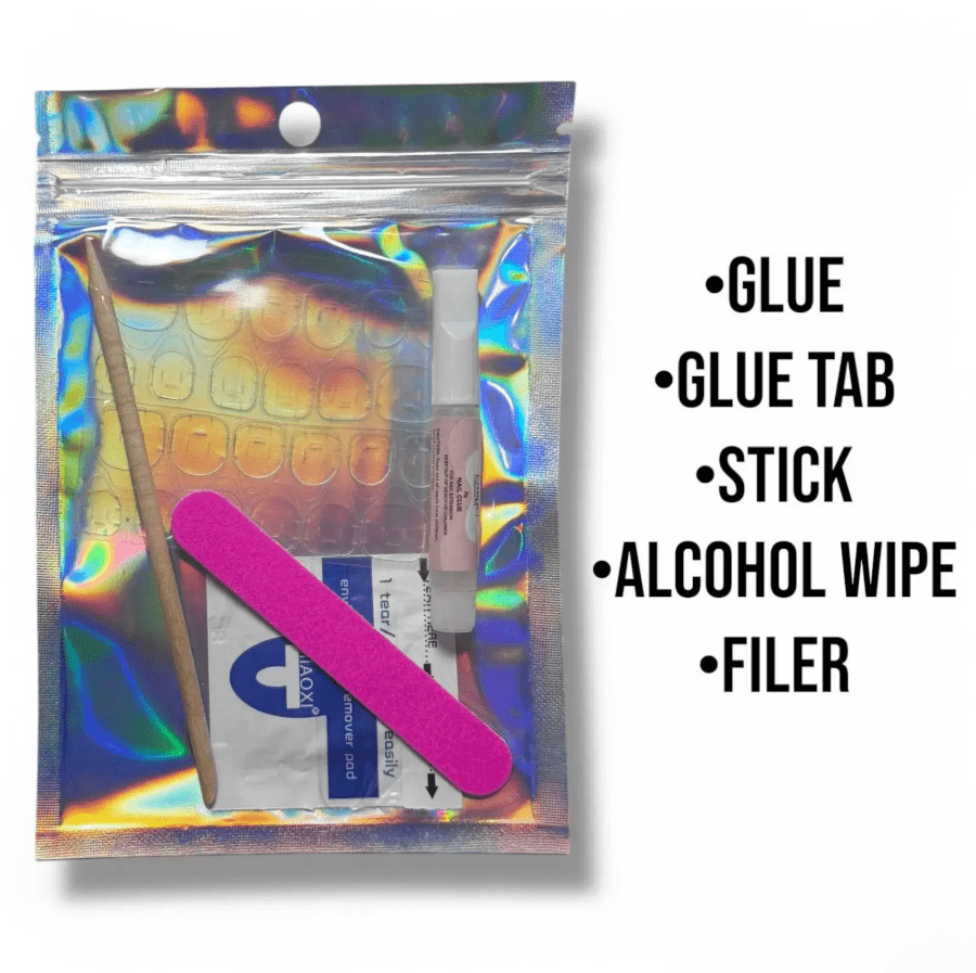 Love Letter Tips – Romantic Red Heart Nail Set - Nail Shop